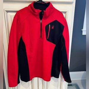 Spyder quarter zip fleece